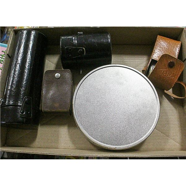 YASHICA LENSES, FLASH GUN ETC