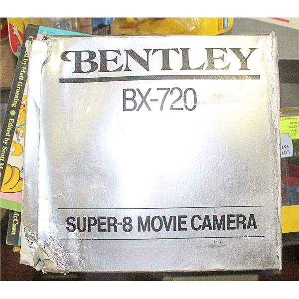BENTLEY BX-20 SUPER-8 MOVIE CAMERA