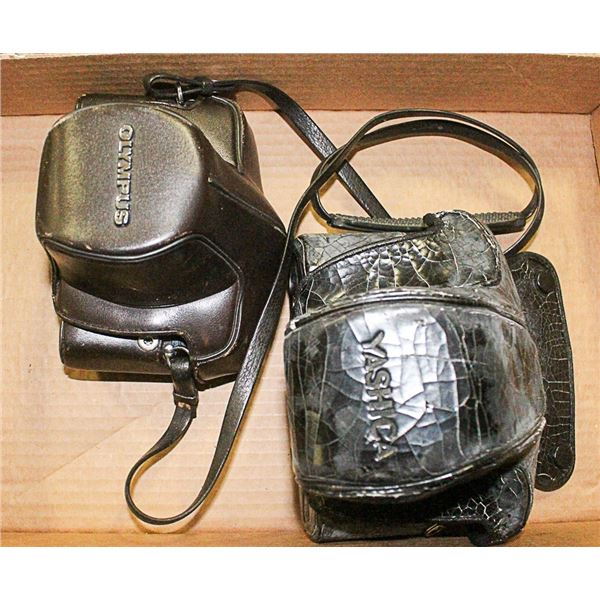 OLYMPUS OM-2 & YASHICA FR I