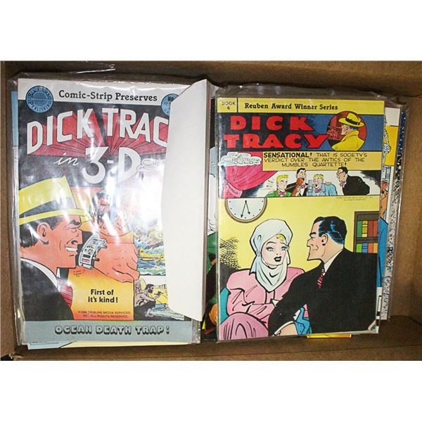 DICK TRACY COMICS AND HARDCOVERS