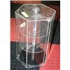 Image 1 : ACRYLIC COUNTERTOP DISPLAY CASE WITH