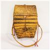 Image 1 : ANTIQUE RATTAN GATHERING BAG