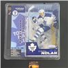 Image 1 : OWEN NOLAN NHL MCFARLANE TORONTO MAPLE LEAFS SERIES 7 WHITE JERSEY