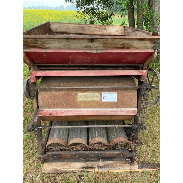 Antique Hart Emerson Fanning Mill w/ Rollers