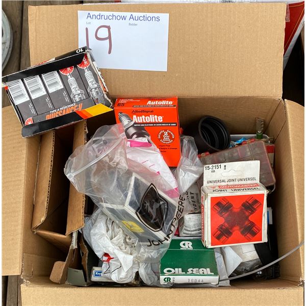 New Spark Plugs, Various New Parts, Etc.