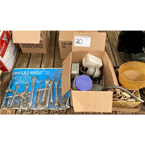 Wrenches, Funnels, Etc