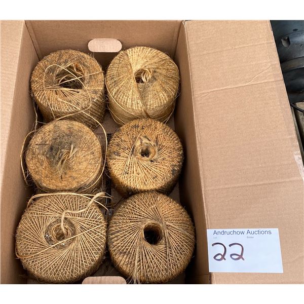 6 Rolls of Binder Twine