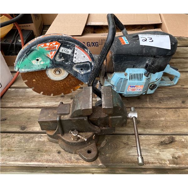 4” Swivel Vise & Quickie Saw