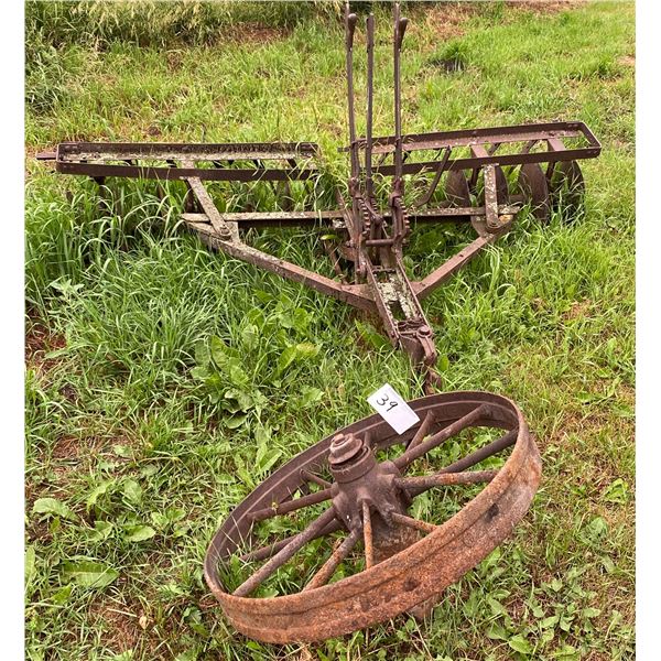 Horse Disc & Steel Wheel