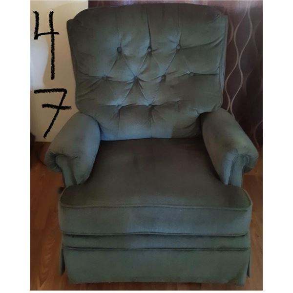 Green Swivel Rocker