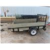 Image 1 : 2004 Snowbear Utility Trailer BH 7.5' W Ramp Tailgate & Spare TIre w TOD