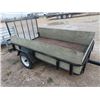 Image 3 : 2004 Snowbear Utility Trailer BH 7.5' W Ramp Tailgate & Spare TIre w TOD