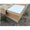 Image 2 : Melamine & Cabinet Material  - 40 Pcs 28 Are 4 x 8 x3/4" & 12 Are 4 x 8 x 1/4"-ONE MONEY FOR ALL