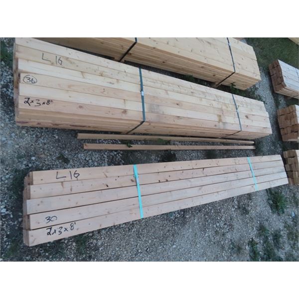 66 PC - 2" x 3" x 8" -ONE MONEY FOR ALL