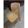 Image 4 : Wooden Single Dropleaf Table w 2 Chairs 36" RD