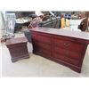 Image 1 : Dresser 34"H 61'W 18"D & Nite Stand 24"H 22"W 16"D