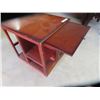 Image 3 : End Table w 3 Drawers & Pullout- 22"H 22"W 10"D Pullout is 18"W