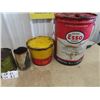 Image 2 : 7 Oil Cans - BA , Shell, Texaco , ESSO, & Varcan