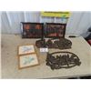 Image 1 : Copper craft, Embroidery Pictures, & Chalkware Horse