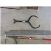 Image 2 : Saw, Ice Tongs, & Log Roll