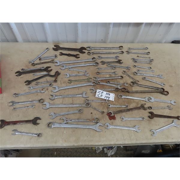 Approx 62 Wrenches M & S - Various Brands