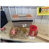 Image 1 : Tool Box - Plano Pro, Hardware - 100 Stainless Cupboard Pulls, Cupboard Hinges, Plus More