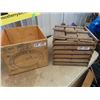 Image 2 : Blue Ribbobn Crate, Butter Crate, & Egg Crate