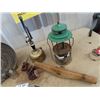 Image 2 : Metal Butter Churn, Gas Lamps, Coleman Lamp, Decorative Lamp Plus More