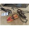 Image 2 : Live Trap , Leg Traps, & Chicken Waterers