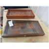 Image 2 : 2 Counter Display Cases 11" x 22" x 3"