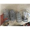 Image 3 : 4 Industrial Lights & Lamp & Door Hardware