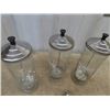 Image 2 : 3 Barber Shop Sterilizer Jars & Clippers