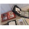 Image 4 : Art Deco Pic Frames, Victorian Phot Album w Some Photos, Royal Postcards