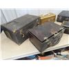 Image 3 : LEather & Metal Cases/Boxes