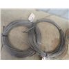 Image 2 : Cable 1) 1/4" Stainless 150' & 1) 125' Spool of Fencing Wire