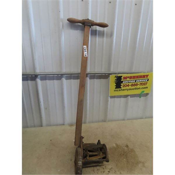 Edger Reel Mower