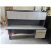 Image 1 : Office Desk W Hutch 71"W 23"D 60"H