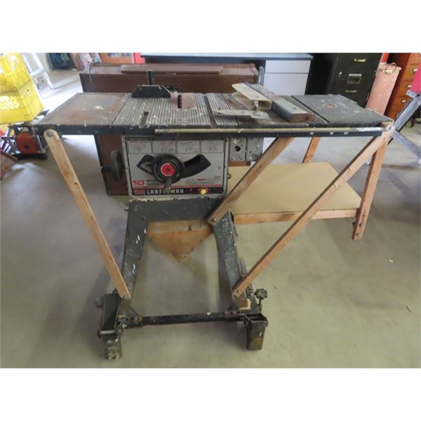 Craftsman 10" Table Saw