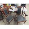 Image 2 : 6 DR Chairs- Matching, 1 is A Captains Chair, 1 has Ripped Upholstery