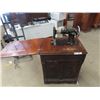 Image 1 : Cabinet Treadle Sewing Machine