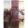 Image 1 : 1880 Grandfather Clock, Hand Painted Face, Apart For Transport- Needs Assembly