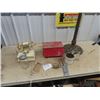 Image 1 : Cast Base Rotary Desk Phone, CN Lamp Holder Letter Drop Plus More!