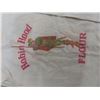 Image 2 : 2 Vintage FLour Bags 1) Robin Hood & 1) Three Stars