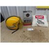 Image 1 : Ski Doo Blizzard Snowmobile Helmet, Bull Dog Motor Oil Tin - 1 Gal, Nascar Cushion