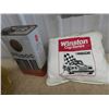 Image 2 : Ski Doo Blizzard Snowmobile Helmet, Bull Dog Motor Oil Tin - 1 Gal, Nascar Cushion