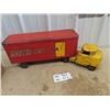 Image 1 : Structo Pressed Metal Truck & Trailer - Transcontinental Express