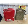 Image 1 : 2 Metal Military Gas Cans