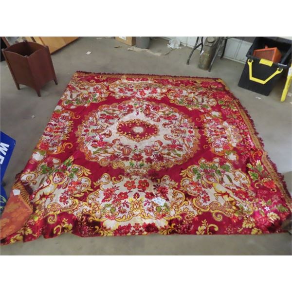 Area Rug Approx 86" x 86"