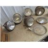 Image 3 : 6 Old Auto Headlights & Extra Chrome & Lens