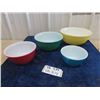 Image 1 : Primary Color Pyrex Mixing Bowls